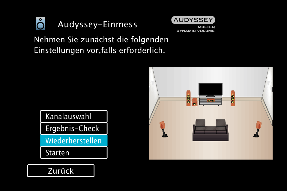 GUI Audyssey S64